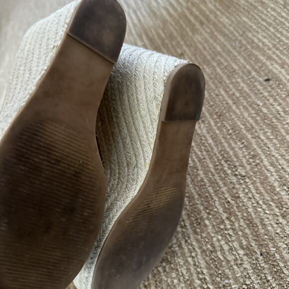 Steve Madden Sanctuary Rhinestones Crystals Bling Slip-On Wedge Sandals size 8 M - Picture 7 of 8